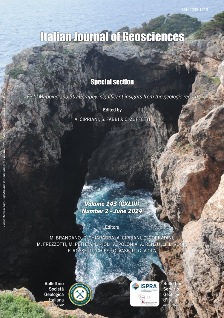 Italian Journal of Geosciences - Vol. June 2024