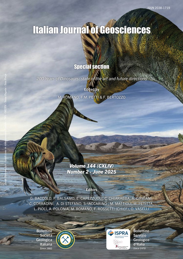 Italian Journal of Geosciences - Vol. June 2025