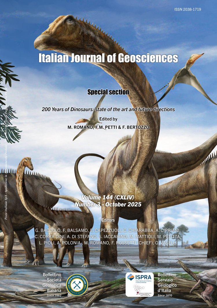 Italian Journal of Geosciences - Vol. October 2025