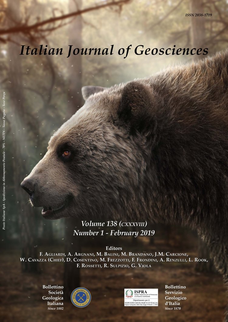 Italian Journal of Geosciences - Vol. February 2019